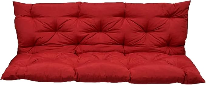 Outside Benches Cushion with Backrest, Thicken Waterproof Swing Cushions 2/3 by Unknown