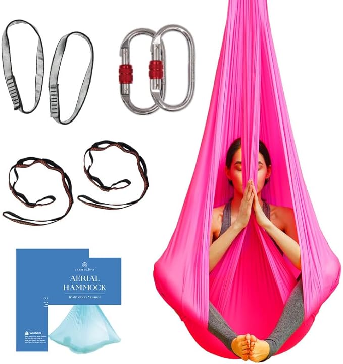 Aerial Silk Yoga Hammock & Swing by AumActive