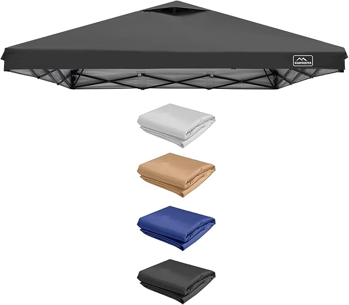 KAMPKEEPER Replacement Top Pop Up Canopy Tent Cover Roof by KAMPKEEPER