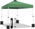 10x10 Heavy Duty Pop up Commercial Canopy Tent Instant Sun Shelter by SAILARYPatioFurniture