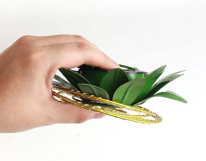 2 Pack Outdoor Solar Hanging Lantern Lights - Image 7