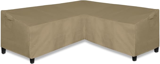 Easy-Going 600D Patio V-Shaped Sectional Sofa Cover, Heavy Duty Outdoor by Easy-Going