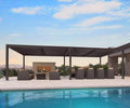 PURPLE LEAF 11' x 28' Louvered Pergola Outdoor Adjustable Louvre Shade Modern by PURPLELEAF