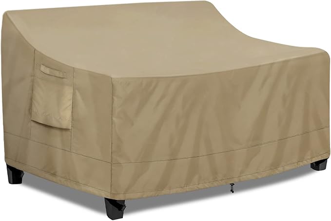 PureFit Outdoor Couch Cover Waterproof Patio Sofa Furniture Covers, 2-Seater by PureFit