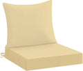 downluxe 22x22 Outdoor Chair Cushions, Waterproof Fade Resistant Patio by Downluxe
