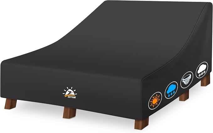 Zettum Double Chaise Lounge Cover by Zettum