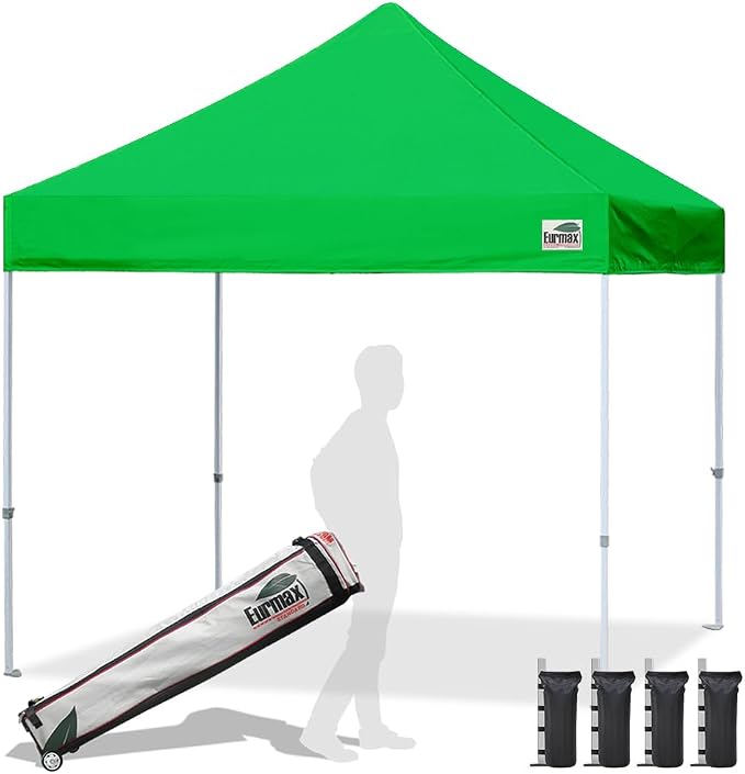 Eurmax USA Standard 10x10ft Patio Pop Up Canopy Tent by Eurmax