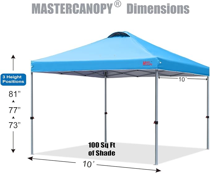 MASTERCANOPY Durable Pop-up Canopy Tent - Image 2