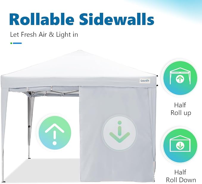 Quictent Easy Pop up Canopy Tent 10'x10' - Image 4