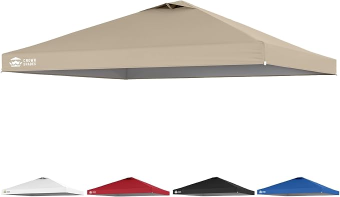 CROWN SHADES 12x12 Canopy Replacement Top by CrownShades
