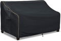 Patio 3-Seater Sofa Cover, Outdoor Couch Cover Fits up to 76W x 32.5D x 33H by LSongSKY