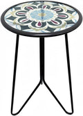 LIFFY Outdoor Side Table, Home Decorative Plant Stand & End Table Outside by LiffyArt