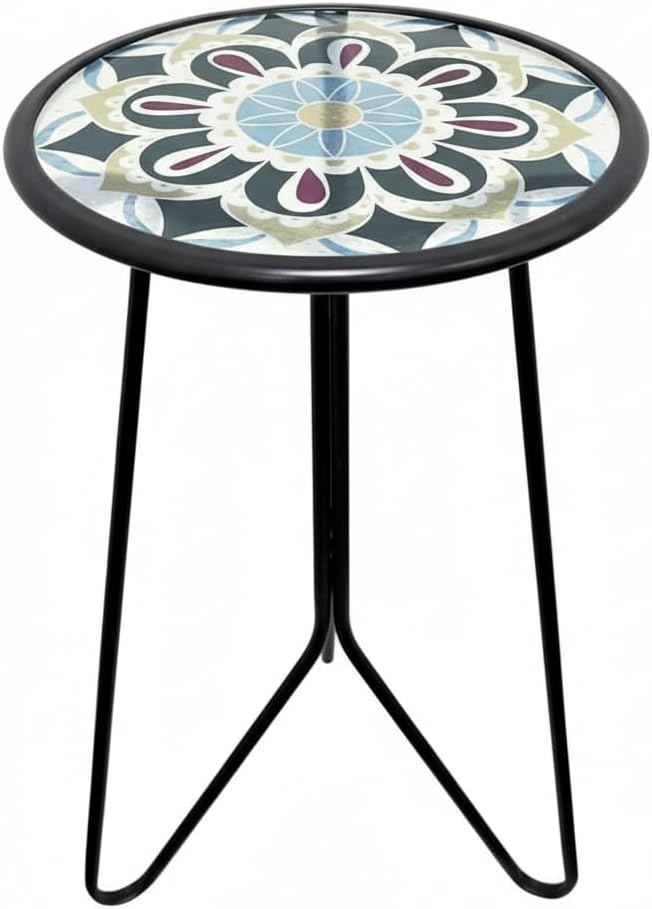 LIFFY Outdoor Side Table, Home Decorative Plant Stand & End Table Outside by LiffyArt