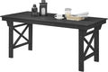 HDPE Outdoor Dining Table, 66.9” Rectangle Patio Dining Table by SeeHill
