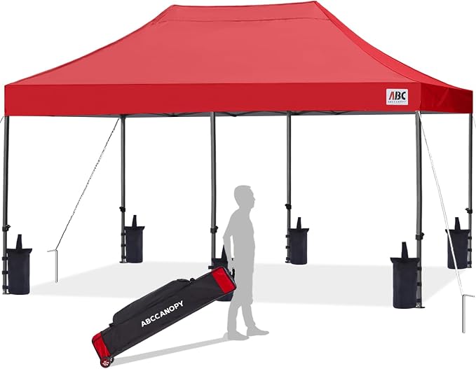 ABCCANOPY Patio Pop Up Canopy Tent 10x20 Commercial-Series by ABCCANOPY