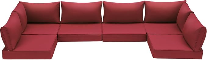 HOMREST Outdoor Replacement Cushions by HOMREST