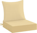 downluxe 24x24 Outdoor Chair Cushions, Waterproof Fade Resistant Patio by Downluxe