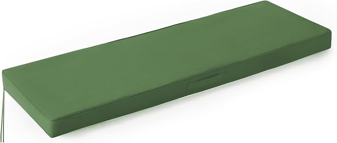 Outdoor Bench Cushions for Outdoor Furniture, Waterproof Bench Pillow, Fade by IPYNBAP