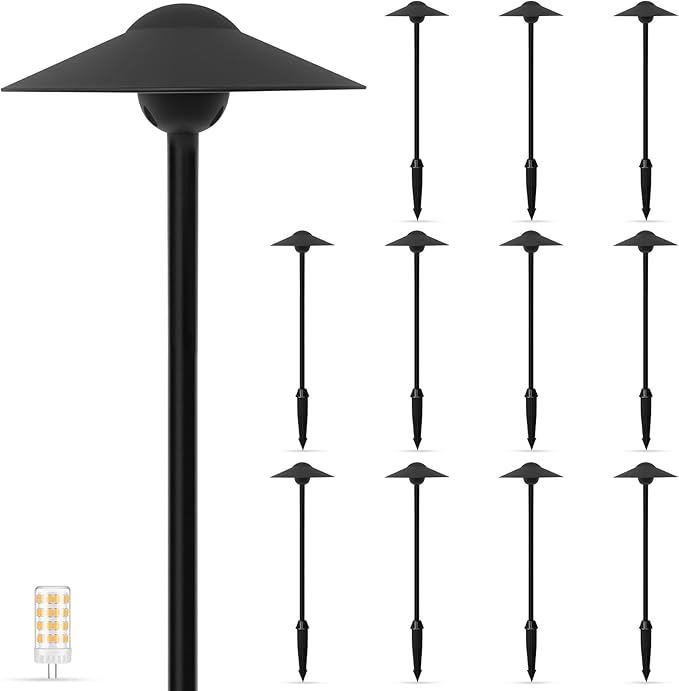 Gardencoin Low Voltage Pathway Lights，12V Outdoor LED Landscape Path Lights by Gardencoin
