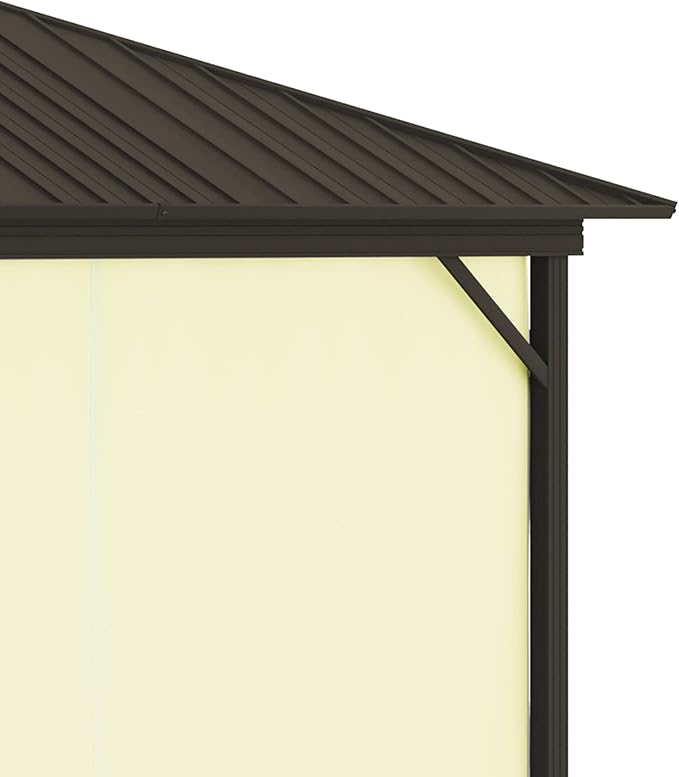 Outsunny 10' x 12' Hardtop Gazebo - Image 6
