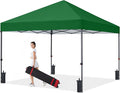 COOSHADE Durable Easy Pop Up Canopy Tent 10x10Ft, Forest Green by COOSHADE