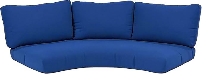 Outdoor Curved Sofa Cushion Cover by Unknown
