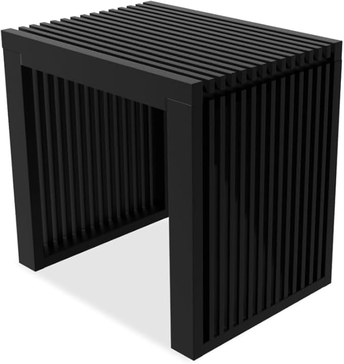 Small Bamboo Dining Bench, 17inch Farmhouse Decor Indoor Kitchen Table Bench - Image 4