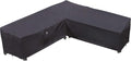 Heavy Duty Outdoor Sectional Sofa Cover, Lawn Patio Furniture Covers by Flexiyard