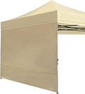 ABCCANOPY Instant Canopy SunWall 10x10 FT, 1 Pack Sidewall Only, No Frame or Top by ABCCANOPY