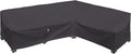 Heavy Duty Outdoor Sectional Sofa Cover, Lawn Patio Furniture Protector by Flexiyard
