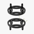 Zhongma 2 Pack 8.7" Fully Assembled Sturdy Potted Plant Stand Flower Pot Holder by Zhongma