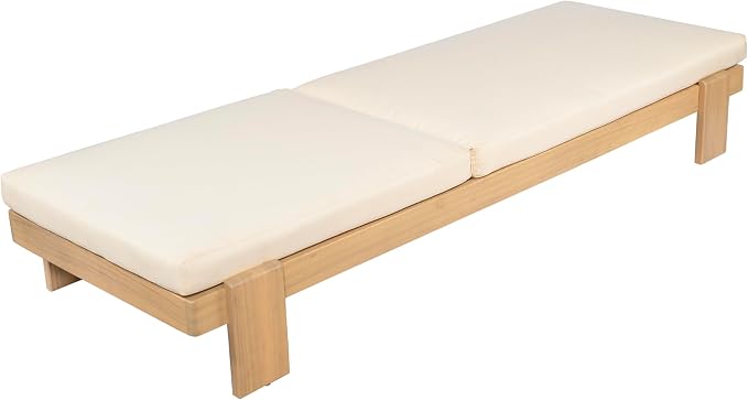 Christopher Knight Home Duska Acacia Wood Chaise Lounge Chair Set of 2 - Image 6