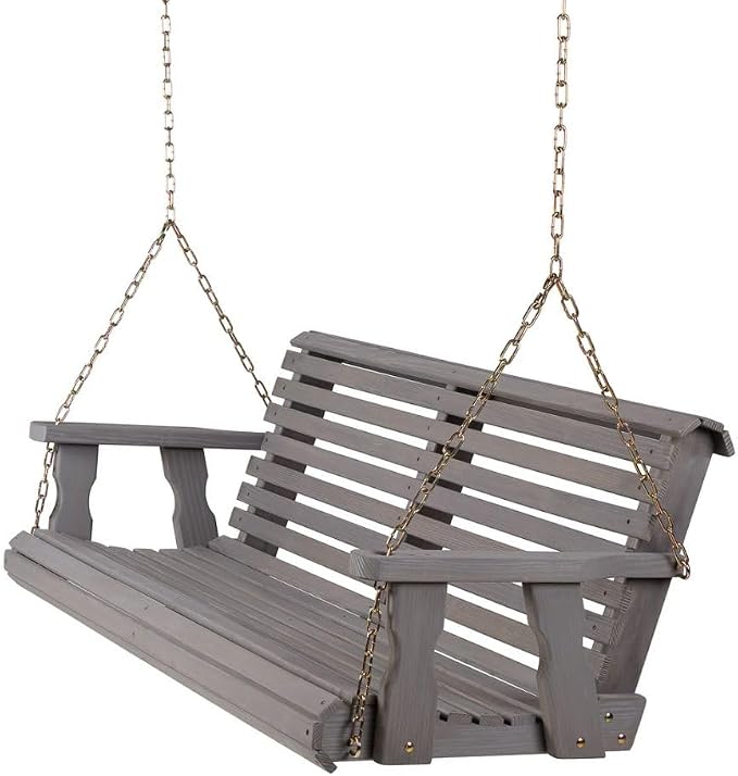 Amish Casual Heavy Duty 800 Lb Roll Back Treated Porch Swing by AmishCasual