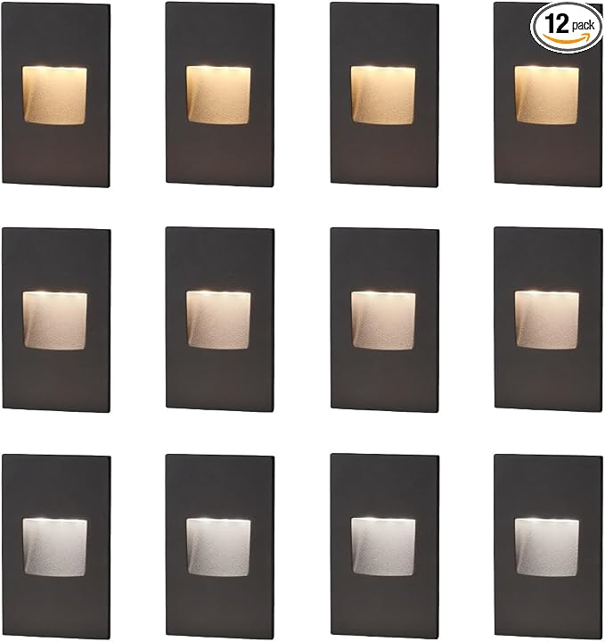 kadision Vertical LED Step Light 120V, 3000K/4000K/5000K Adjustable, 3.5W 175lm by kadision