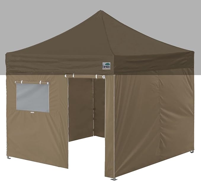 Eurmax USA Full Zippered Walls for 10 x 10 Easy Pop Up Canopy Tent, Enclosure by Eurmax