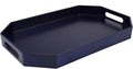 Navy Blue Octagonal Serving Tray by SforGUVA