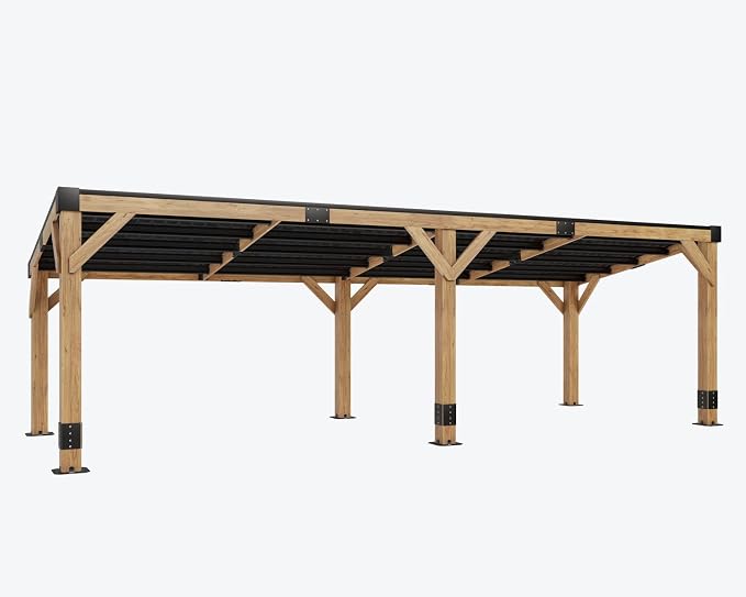 AMERLIFE 10 x 20FT Wood Gazebo - Image 7