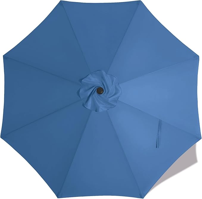MASTERCANOPY Patio Umbrella 9 ft Replacement Canopy by MASTERCANOPY