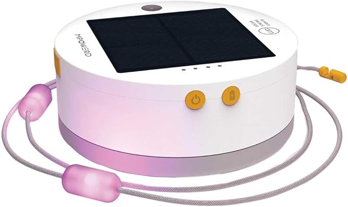 MPOWERD Luci Color Solar String Lights + Phone Charger: Color 18' Rechargeable by BioLite
