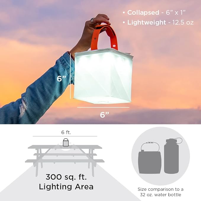 LuminAID 2-in-1 Solar Camping Lantern and Phone Charger - Image 4
