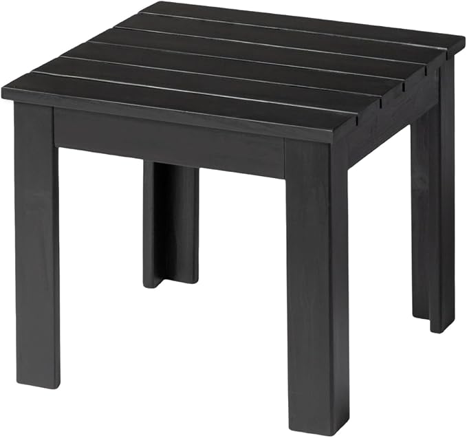 VINGLI Outdoor Adirondack Side Table, Patio Side Table Conversation End Table by VINGLI