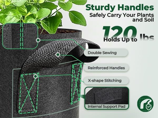 T4U Fabric Plant Grow Bags - Image 4