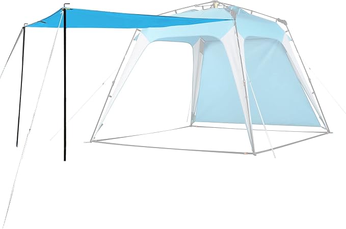 Pop Up Canopy Sun Shelters Shade Tent Pop Up 8.2' X 8.2' by MobihomeOutdoor