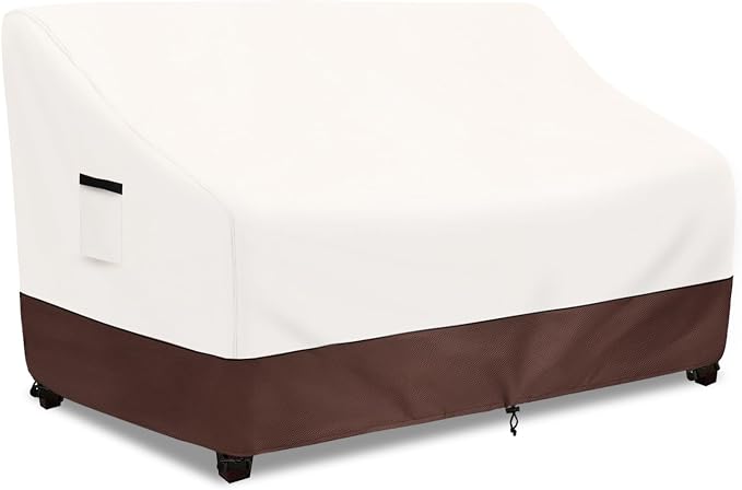 Outdoor Couch Covers, 76 Inches Outdoor Sofa Cover, Waterproof Patio Furniture by Aacabo