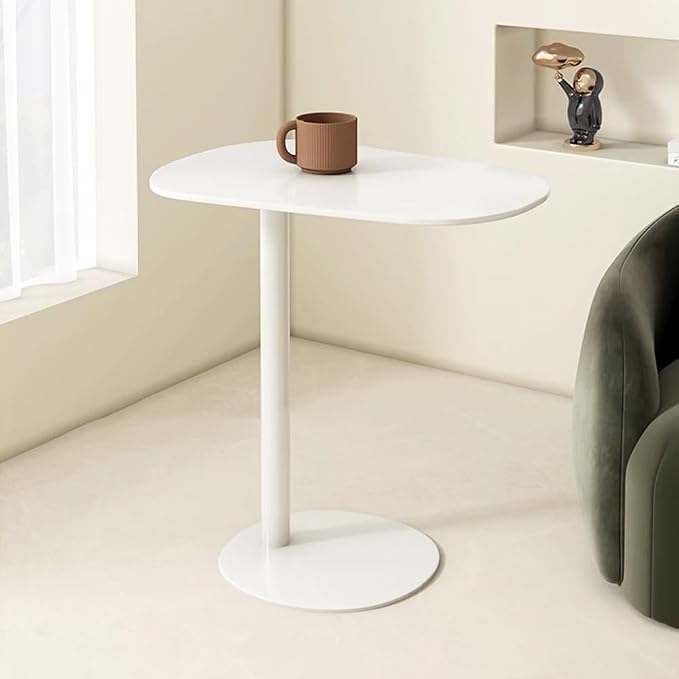 C Shaped Side Table End Coffee Tables, Aesthetics Minimalist Accent Tables - Image 3