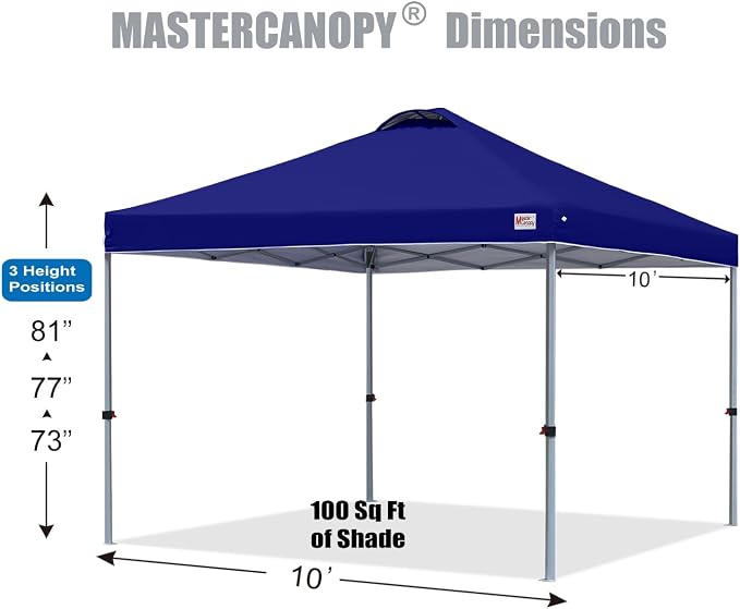 MASTERCANOPY Durable Pop-up Canopy Tent - Image 2