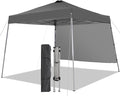 Canopy Tent, 10X10 FT Pop Up Canopy Outdoor Tent Slant Legs by Oneofics