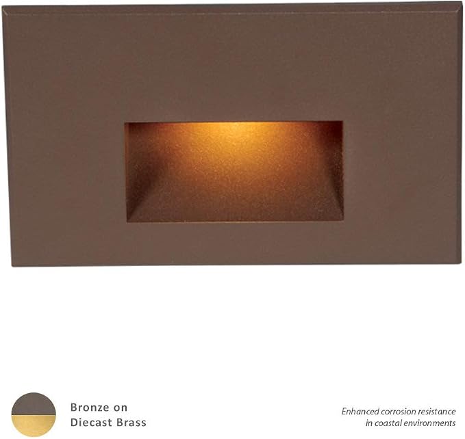 WAC Landscape Lighting, LEDme 120V LED Horizontal Indoor and Outdoor Step and - Image 3