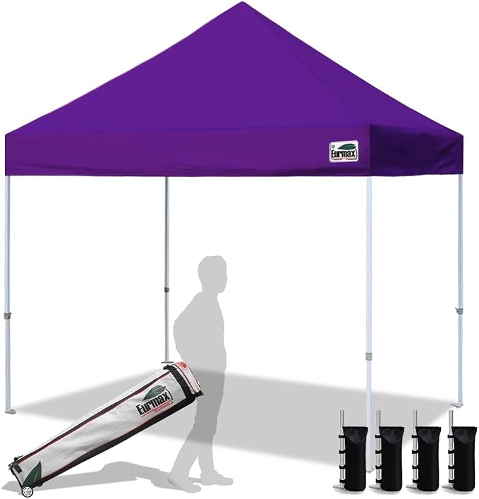 Eurmax USA Standard 10x10ft Patio Pop Up Canopy Tent by Eurmax