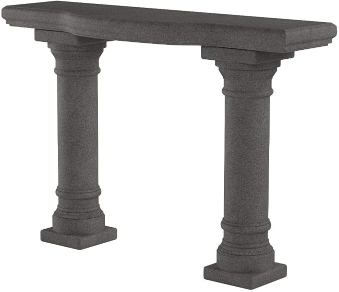 Emsco Group 2316 Lightweight Natural Sandstone Garden Shelf - Image 2